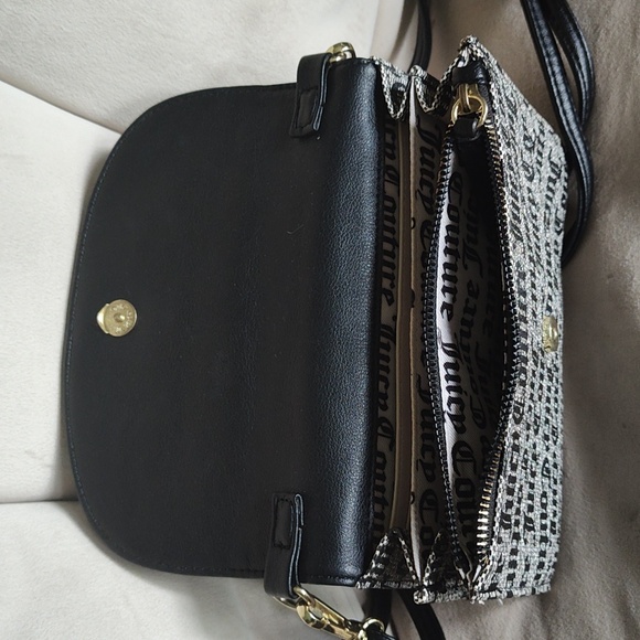 Juicy Couture adjustable shoulder bag/clutch. - Picture 3 of 6